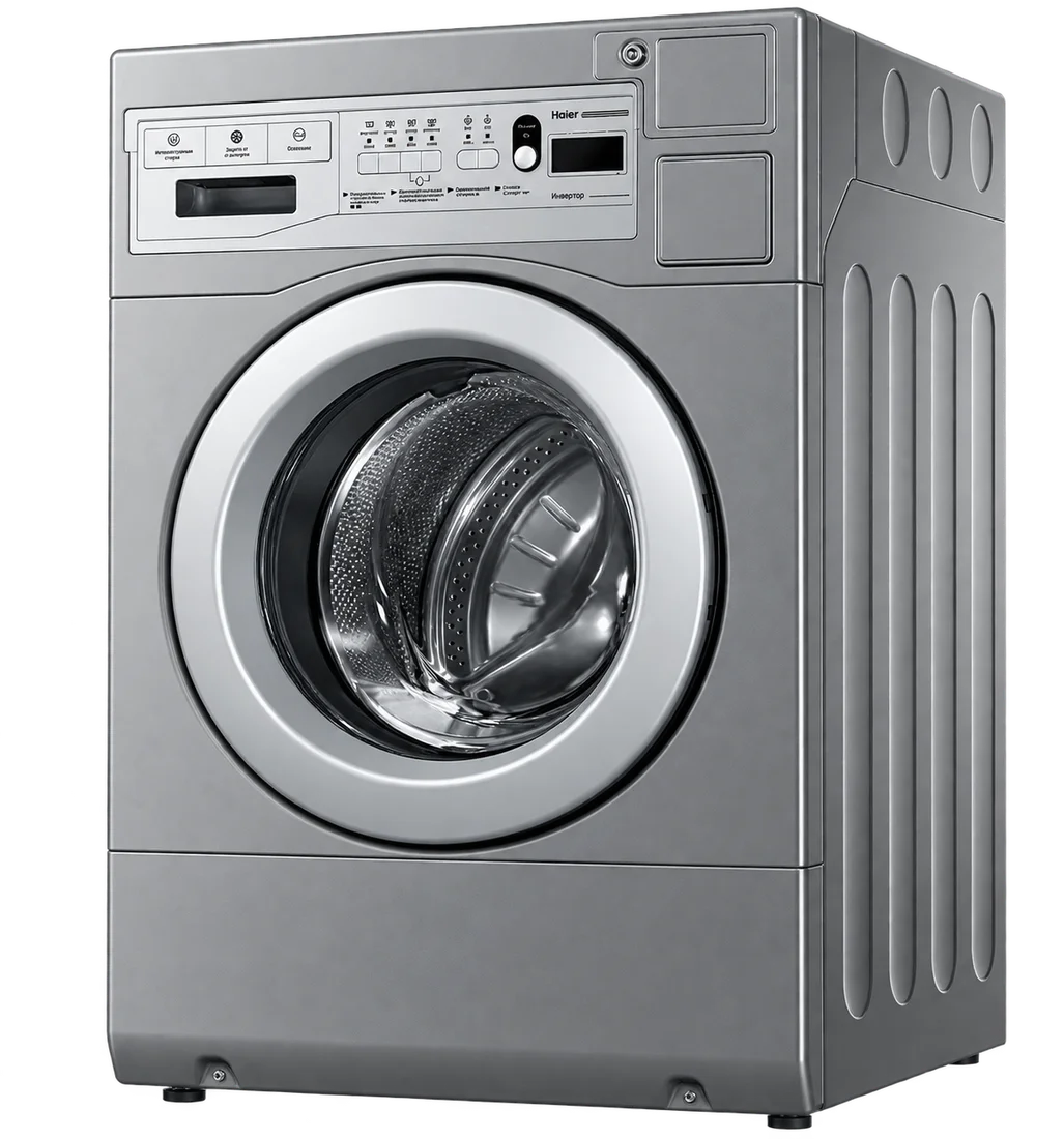 Haier HCW12C — коммерческая стиральная машина 12 кг для прачечных и отелей